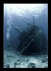 Wreck of the Ghiannis D, in Sinai, Red Sea. Good visibili... by Johannes Felten 